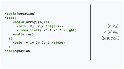 Latex Math Equation Examples Tessshebaylo