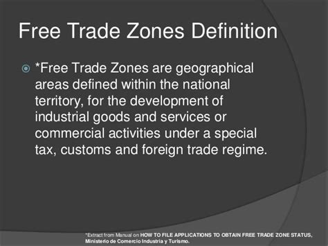 Free trade zones presentation 2009 (2)