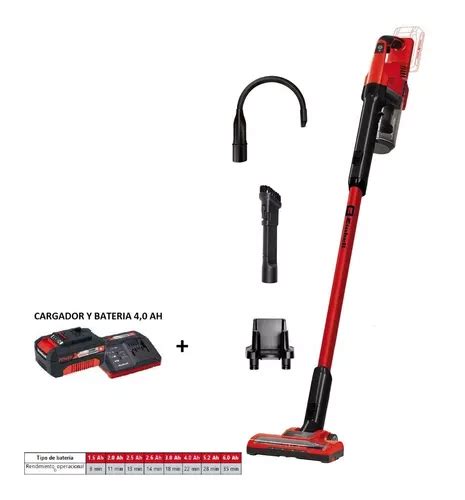 Aspiradora Vertical Inal Mbrica Einhell Cargador Y Bater A Cuotas