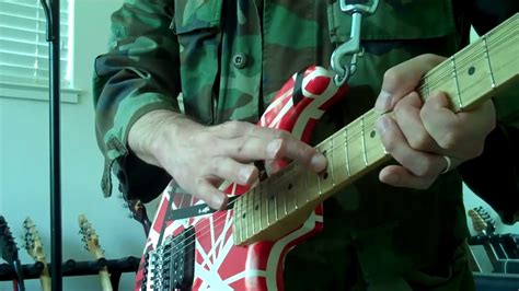 My Favorite Eddie Van Halen Guitar Lick Kramer 5150 Youtube