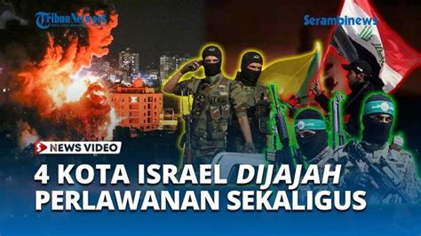 Video Al Qassam Jajahh Kota Israel Sekaligus Sirine Peringatan