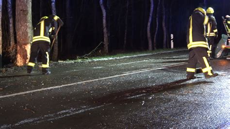 reportnet24 de Zu schnell bei Straßenglätte Schwerer Unfall auf B5