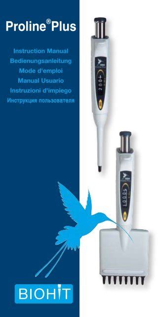 proline  manual  english biohit