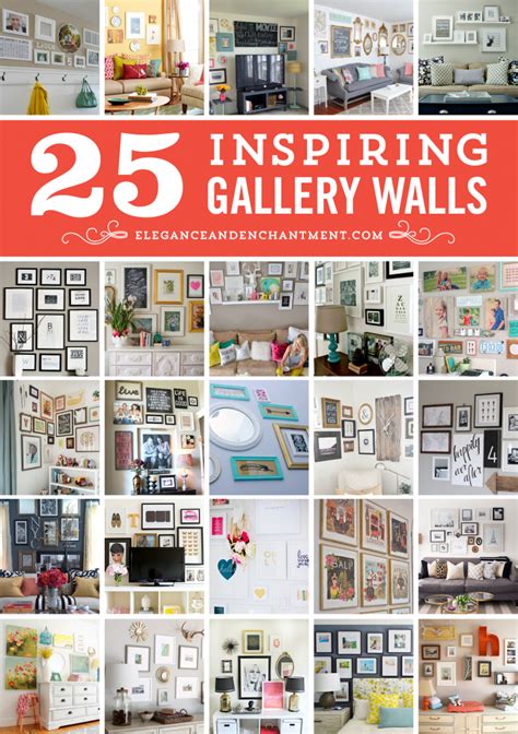 25 Inspiring Gallery Wall Ideas