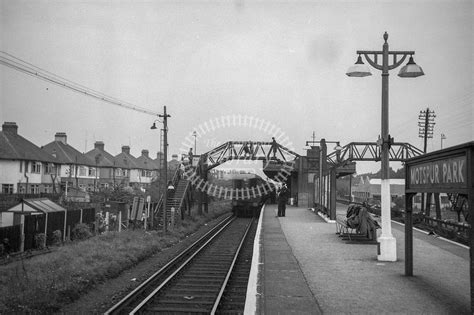 The Transport Library | British Railways Station Scene at Motspur Park ...