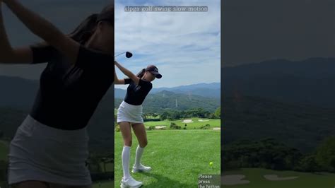 Klpga Golf Swing Slow Motion 46 Jang Won Ju Pro Youtube