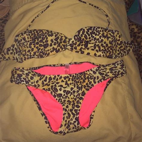 Cheetah Print Victoria S Secret Bikini Cheetah Print Bikini Removable