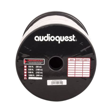 Audioquest Slipdb 142 Cl3ft4 In Wall And Direct Burial Rated Bulk