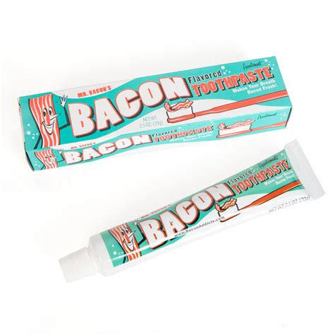 Bacon Flavor Toothpaste Flavored Tooth Paste (2.5 oz tube)