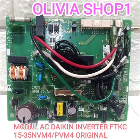 Jual Pcb Modul Ac Daikin Thailand Inverter Type Ftkc Nvm Original