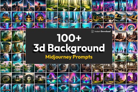 Midjourney Prompts For D Background Graphic By Designlaz