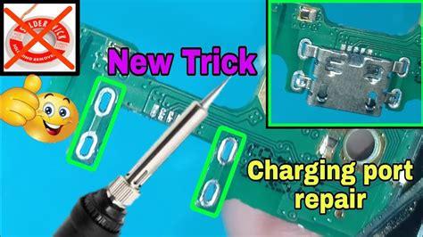 Charging Pin Repair Samsung Mobile Charging Port Replacement Charging Port Replacement