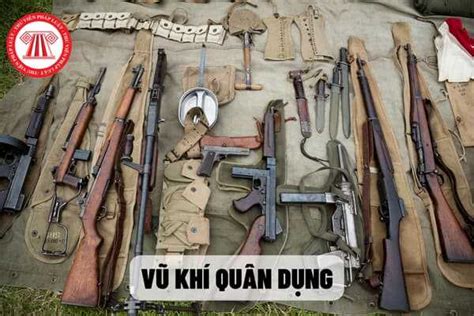 Tội Vi Phạm Quy định Về Sử Dụng Vũ Khí Quân Dụng Trang Bị Kỹ Thuật