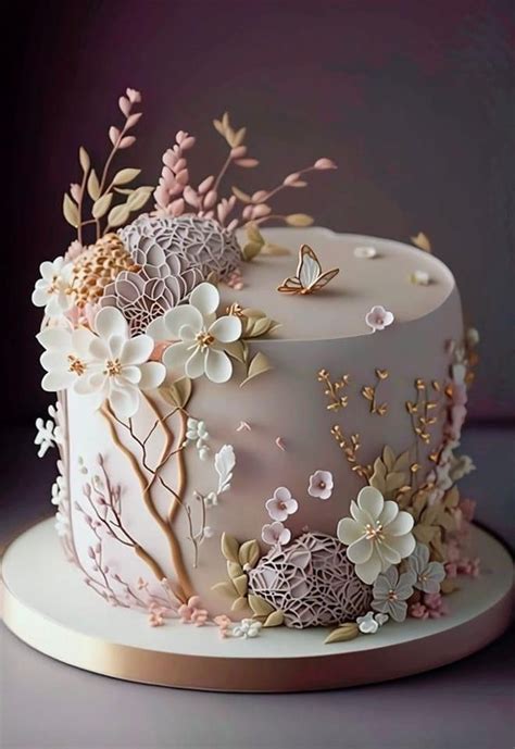 Pin By Maria Hernandez On Biscochos Y Algo Mas Cake Designs Flower