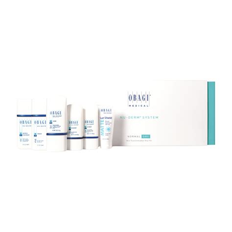 Nu Derm Rx Skin Transformation System Trial Kit Normal To Dry