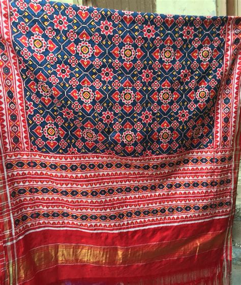 Madhvi Handicrafts Double Ikat Patan Patola For Inquries Call Or