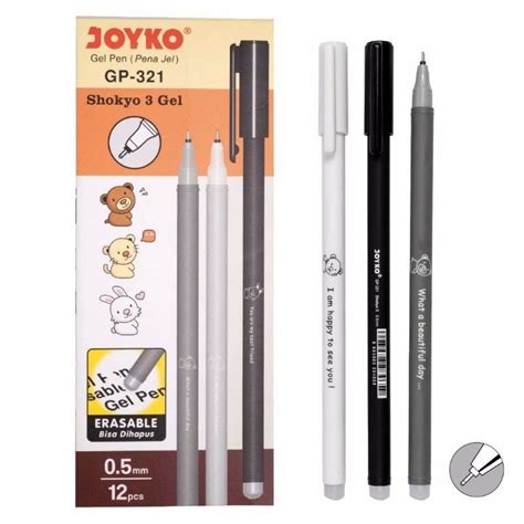 Jual Pulpen Pena Bisa Hapus Joyko Shokyo Gel Gp Erasable Bolpen