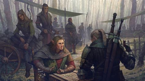 ArtStation - Gwent. Isengrim vs. Geralt