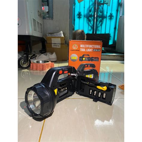 Jual SENTER LED SUPER TERANG Senter Isi Obeng Perkakas JUMBO