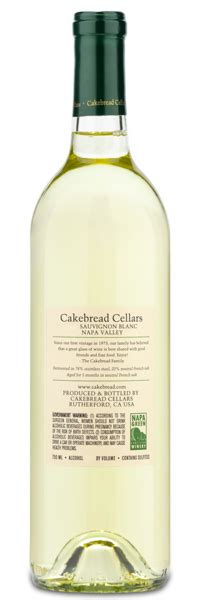 Cakebread Cellars Sauvignon Blanc Personal Wine