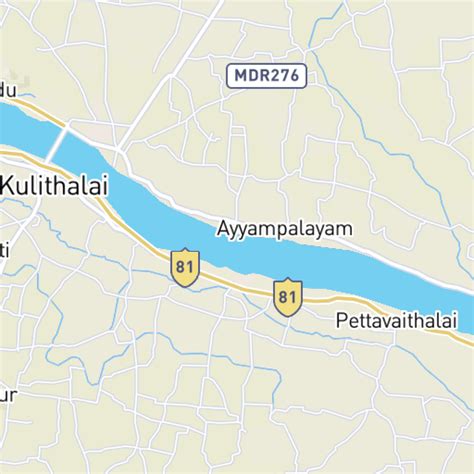 Trichy Metro Scribble Maps