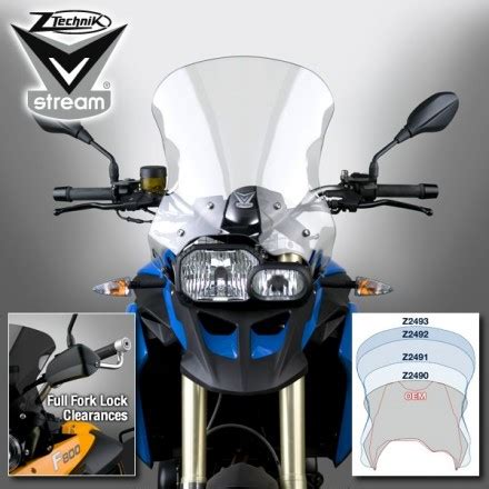 Bmw F Gs Windshield V Stream Clear Touring Sport Windscreen Ztechnik