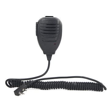 Buy Wholesale China Shoulder Ptt Speaker Mic 2 Pin K Type Handheld