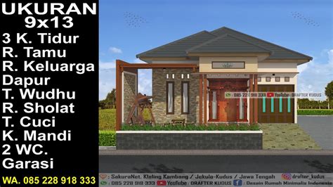 Modern House Ukuran X Ii K Tidur Ii Desain Rumah Minimalis