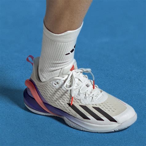 Adidas Adizero Cybersonic Tennis Shoes White Adidas NG