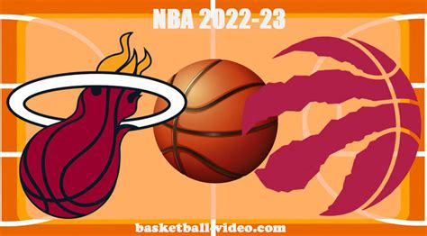 Miami Heat Vs Toronto Raptors Mar 28 2023 NBA Full Game Replay Live