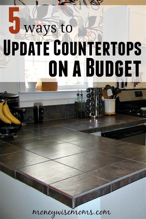 5 Ways To Update Countertops On A Budget Moneywise Moms