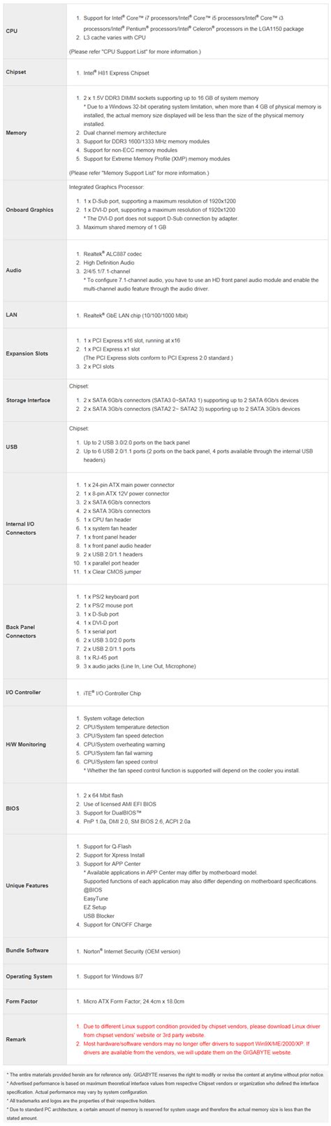 หน้าที่ 1 - GIGABYTE H81M-S2PV Motherboard Review | Vmodtech.com | Review, Overclock, Hardware ...