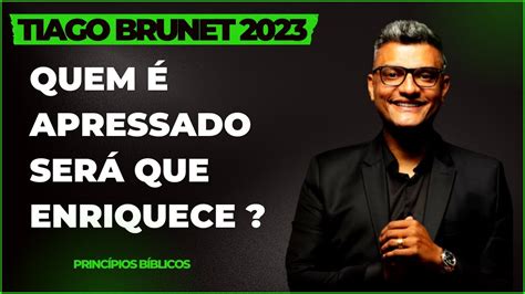 PRINCÍPIOS BÍBLICOS QUE VÃO TE FAZER ENRIQUECER TIAGO BRUNET YouTube