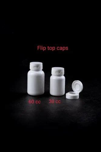 Round Tablet Container With Flip Top Cap At Rs 7 Piece Plastic Tablet