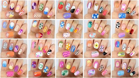 New Nail Art 2023 100 Nail Art Design Compilation Using Household Items Youtube