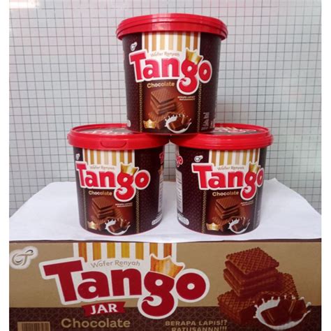 Jual Tanggo Wafer Jar G Varian Rasa Coklat Dan Vanilla Exp