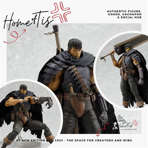 Pre owned Figma 120 Berserk Guts Black Swordsman ver Shopee Việt Nam