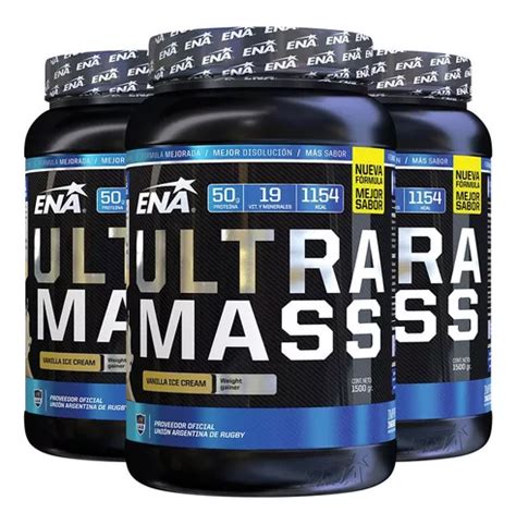 Ultra Mass Ena 3 X 1 5 Kg Ganador De Peso Y Masa