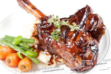 Braised Lamb Shank Recipe Tender Slow Cooked Lamb Shanks With A Rich