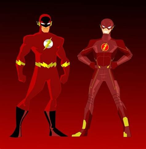 90's Cartoon Flash and 2014's CW Flash | The Greatest Super Hero That ...