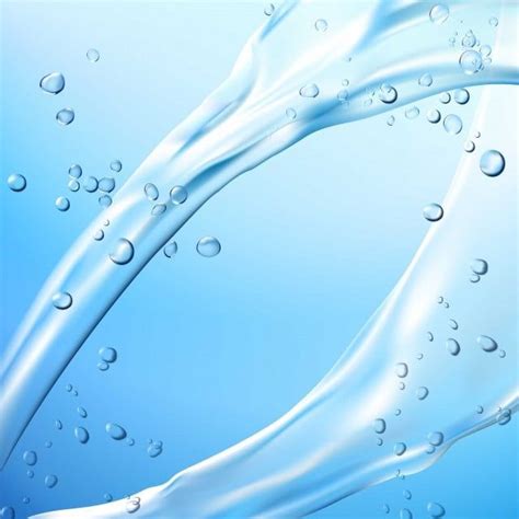 an image of water with bubbles in the air on a blue background that ...