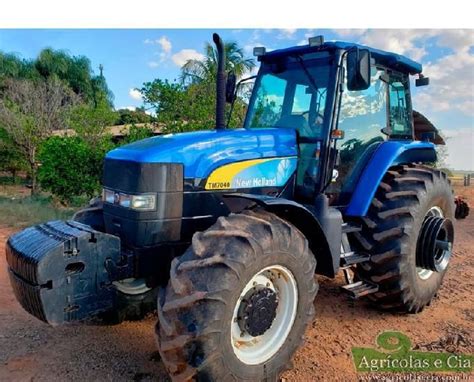 Trator New Holland Tm Automatico Sps Horas Em Rio Das