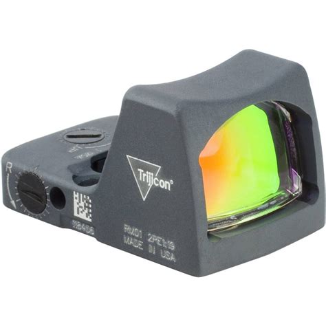 Trijicon Rm02 Rmr Type 2 Led Reflex Sight 6 5 Moa Red Dot Reticle Cerakote Sniper Gray