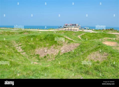 Pointe du Hoc, Normandy, France Stock Photo - Alamy