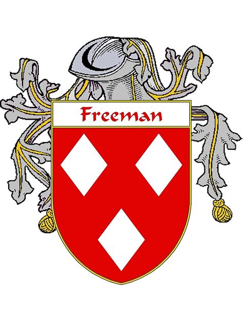 "Freeman Coat of Arms/Family Crest" Art Print for Sale by IrishArms ...