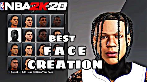 New Best Face Creation Tutorial On Nba 2k20 Look Like A Dribble God