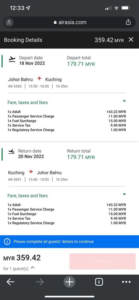 The ticket price for a flight to East Malaysia doubled suddenly. : r ...