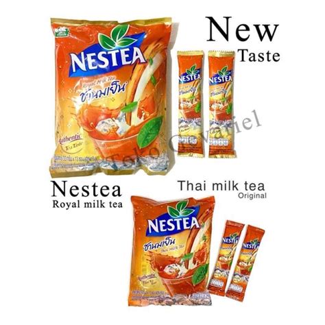 Jual Thai Tea Thailand Nestea Minuman Serbuk Thai Milk Tea Pack Halal