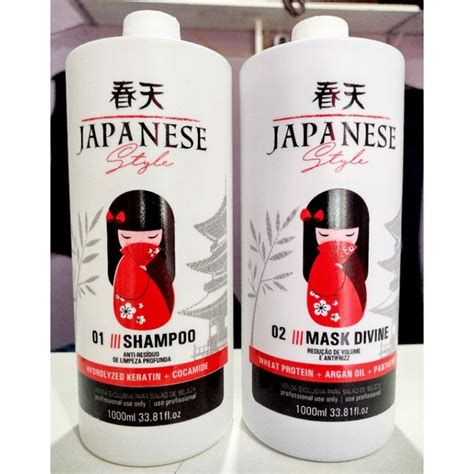 Kit Progressiva Formol Japonesa Definitiva Alisamento 2x1000ml