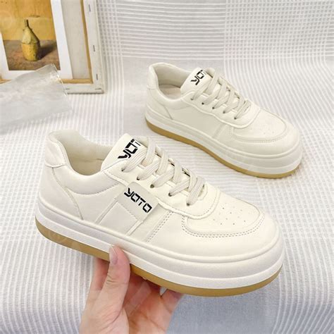 【lala】plain Casual Sneakers For Women Low Cut Rubber Shoes Outdoor Footwear Shopee Philippines